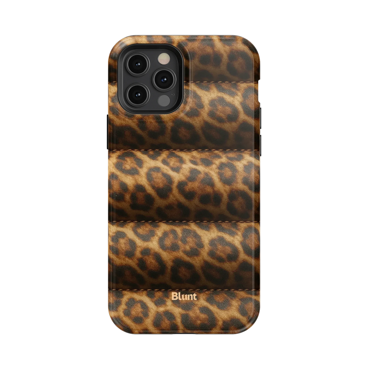 Cheetah Puffer iPhone Case