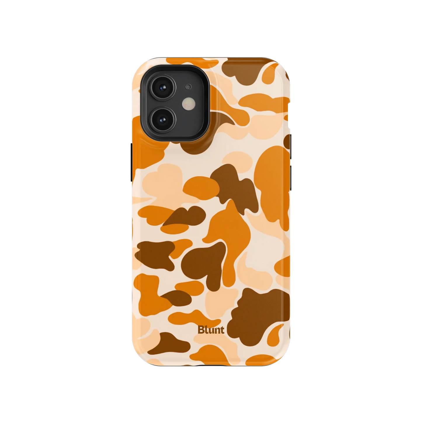 Orange Camo iPhone Case