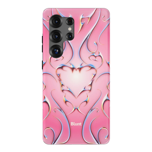 Bubble Heart Samsung Case