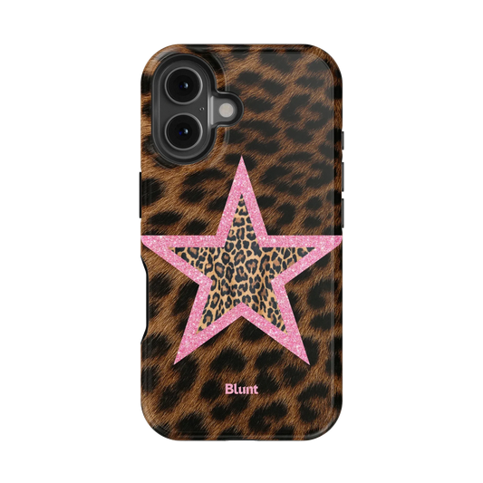 Pink Cheetah Starlette iPhone Case