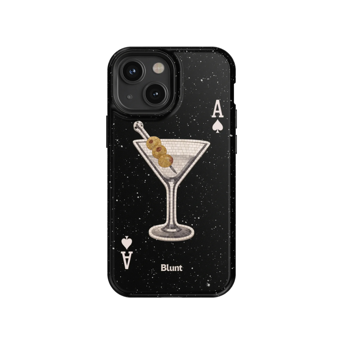 Black Dirty Martini iPhone Case