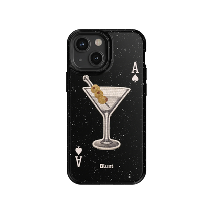 Black Dirty Martini iPhone Case