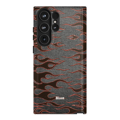 Steel Flame Samsung Case
