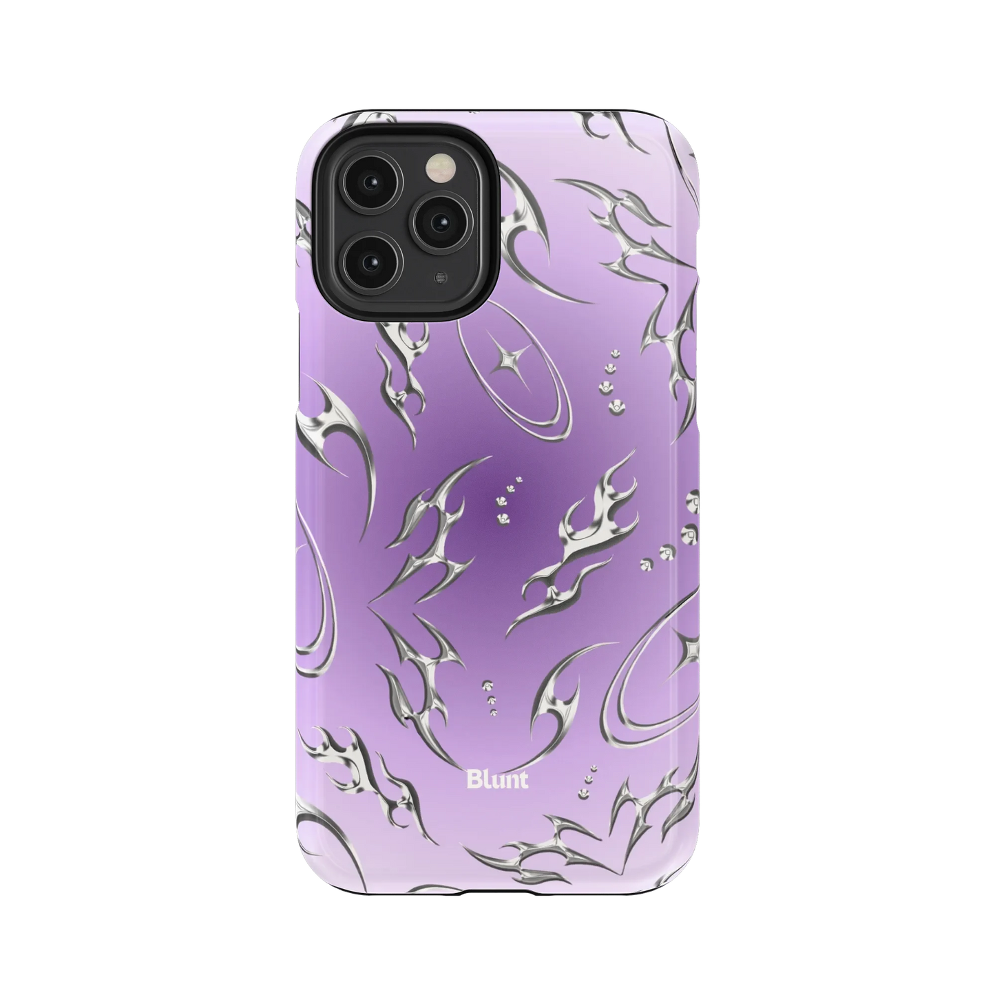 Purple Cyber iPhone Case