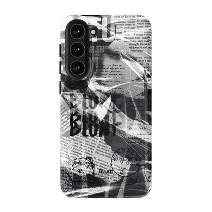 Black Love Letter Samsung Case