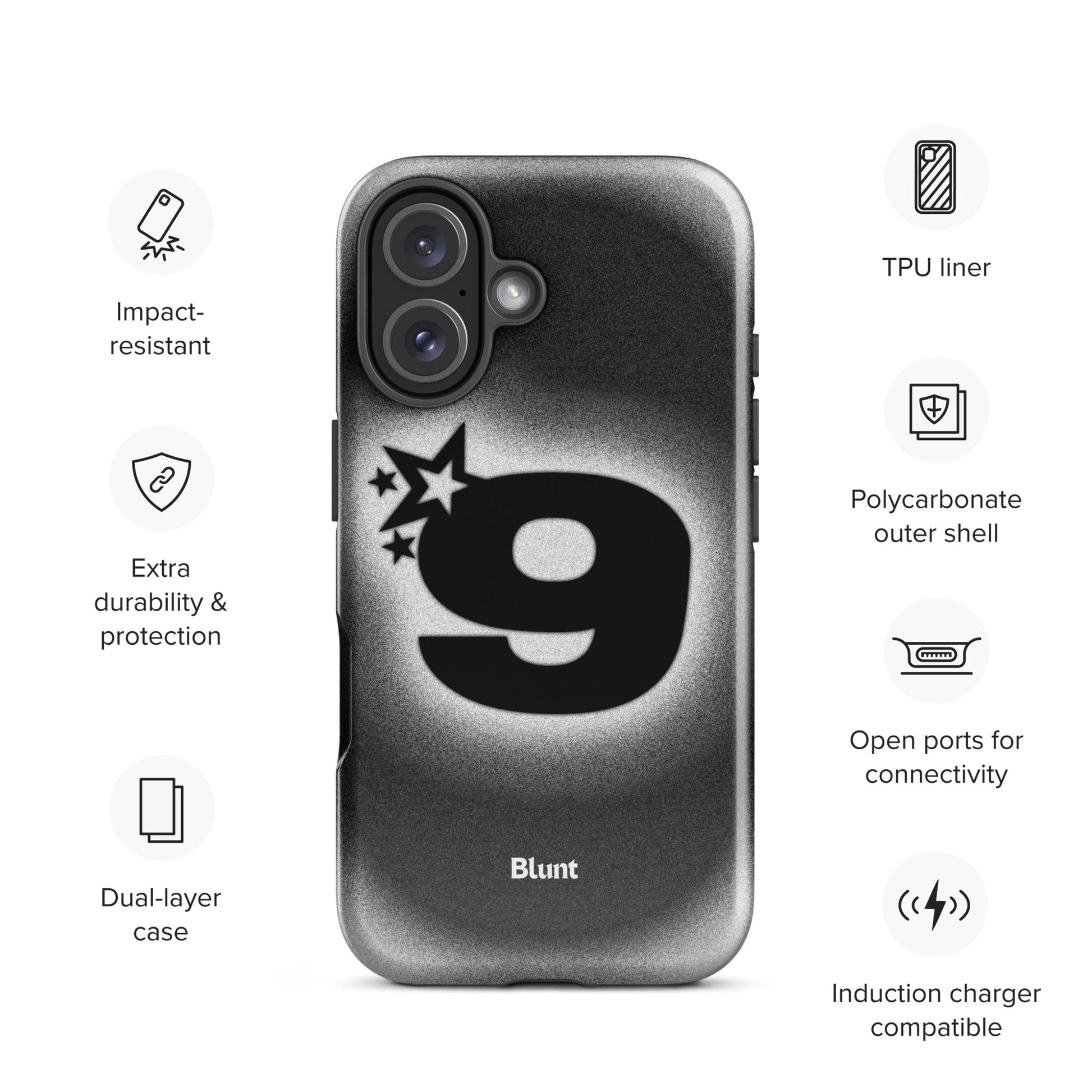 Number 9 iPhone Case - Blunt Cases