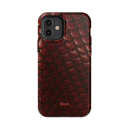 Crimson Depth iPhone Case
