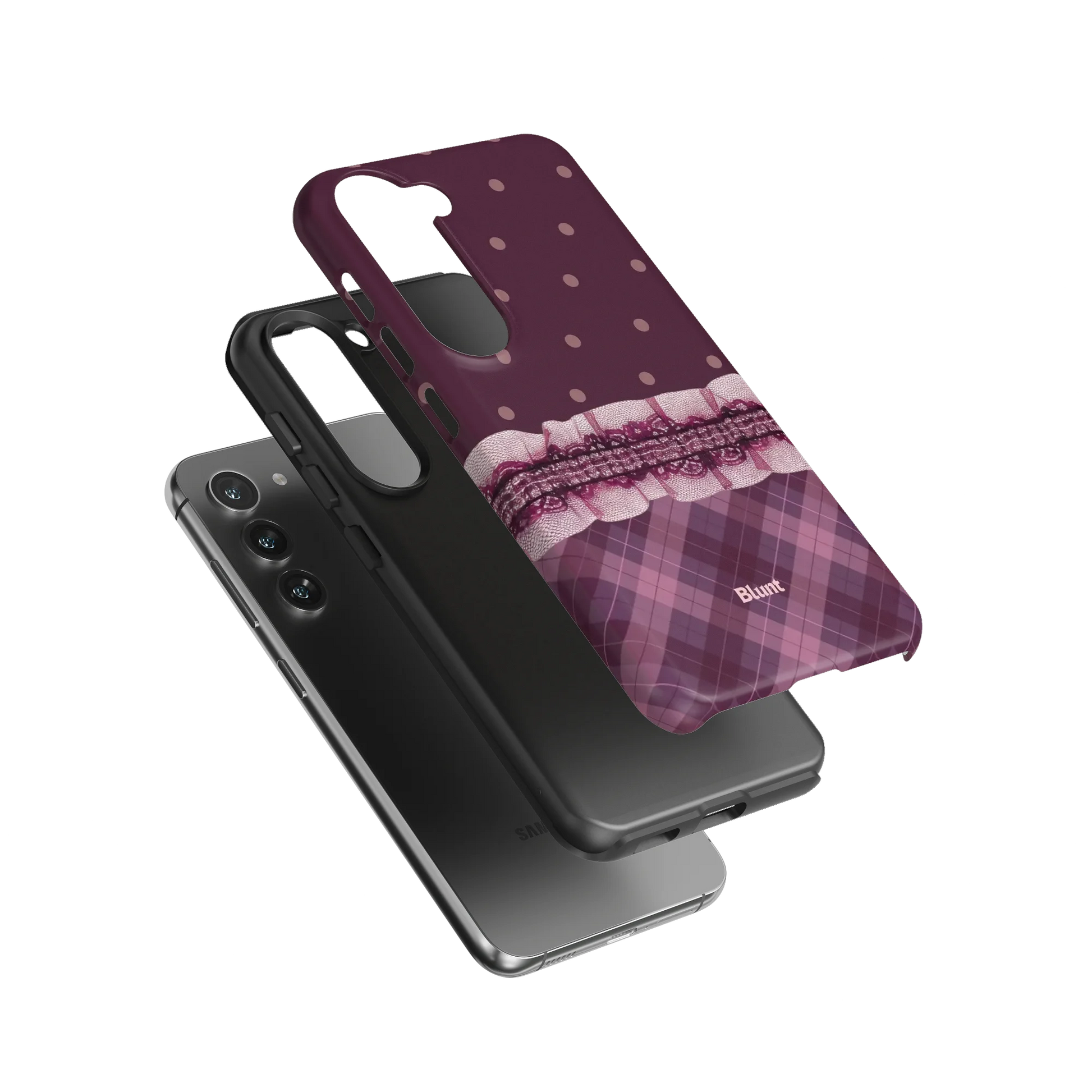 Lilac-Lattice-samsung-case-S23-3