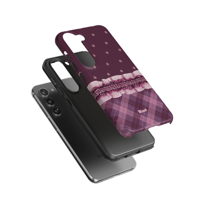 Lilac-Lattice-samsung-case-S23-3