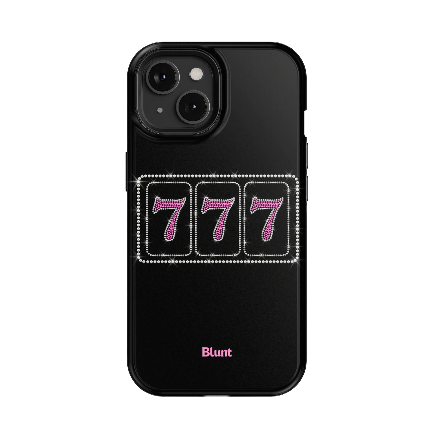 Pink Lucky 777 iPhone Case