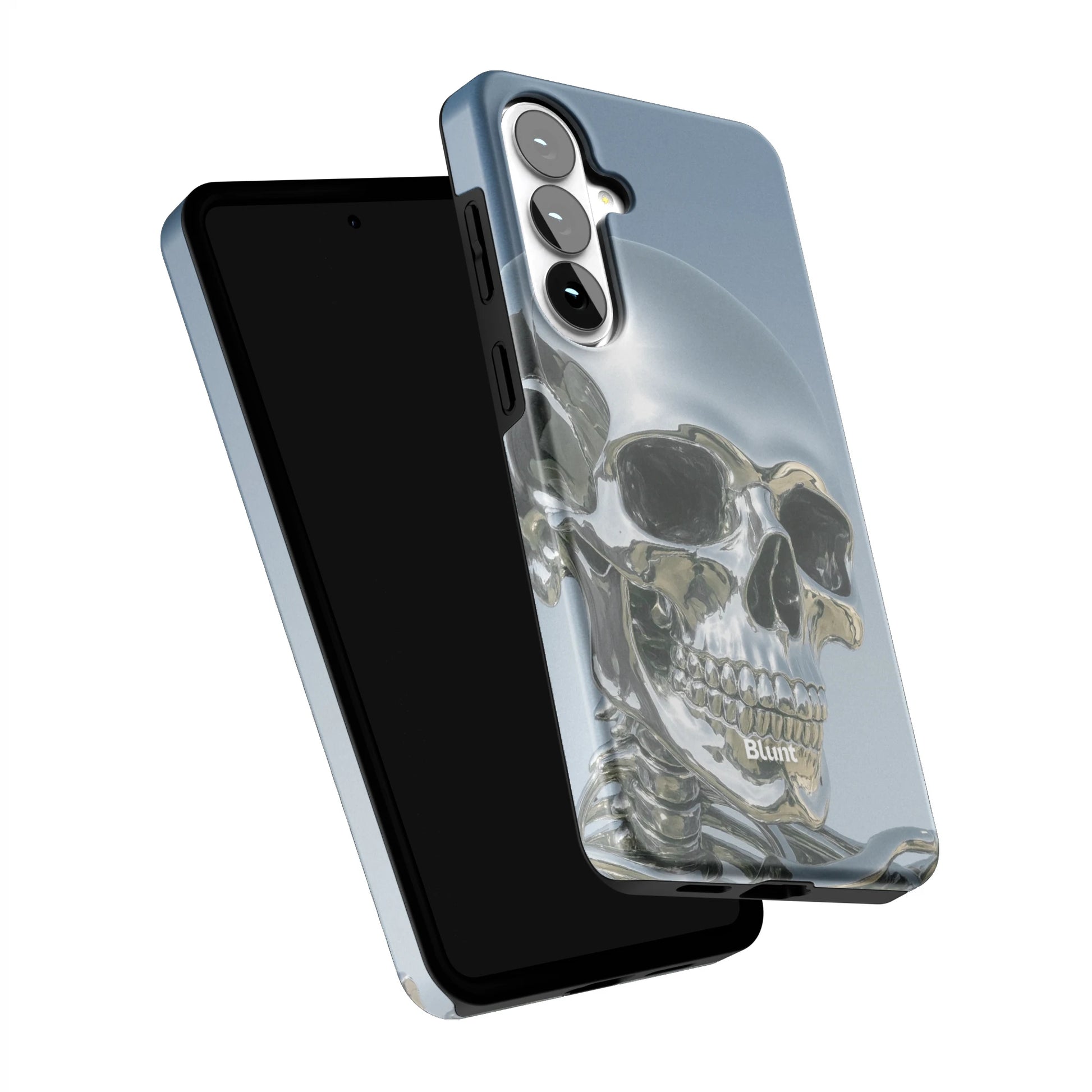 Chrome-Skull-samsung-case-Galaxy S26 Plus-5