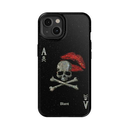 Skull Kiss iPhone Case