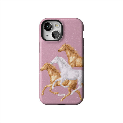 Pink-Gallops-iphone-case-iPhone 13 Mini-1