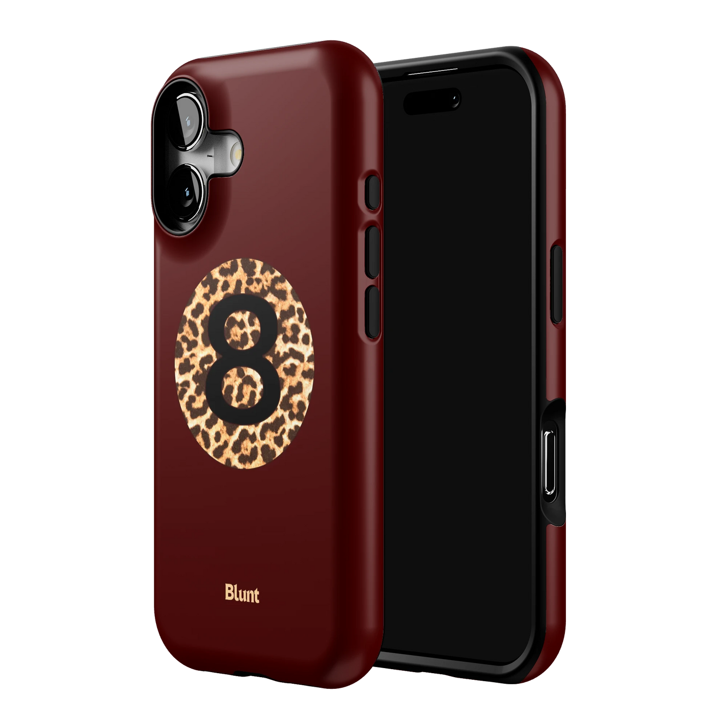 Burgundy Magic 8 iPhone Case