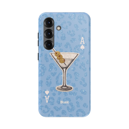 Blue Dirty Martini Samsung Case