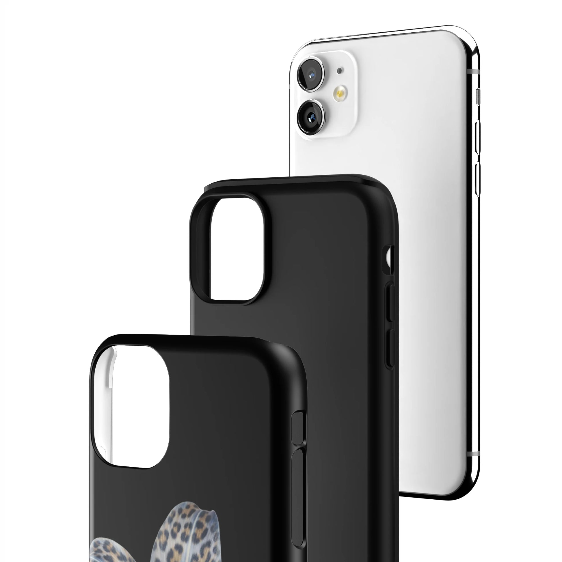 Blue-Leopard-Bloom-iphone-case-iPhone 11-3
