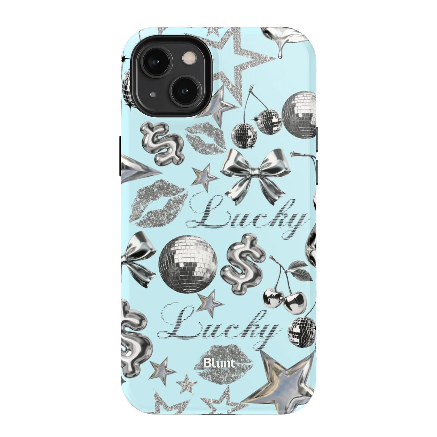 Lucky Baby Blue iPhone Case