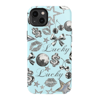 Lucky Baby Blue iPhone Case
