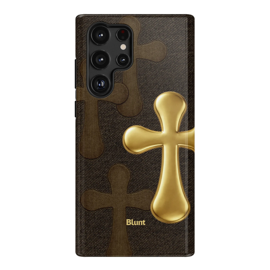 Gold-Patch-samsung-case-S22 Ultra-1