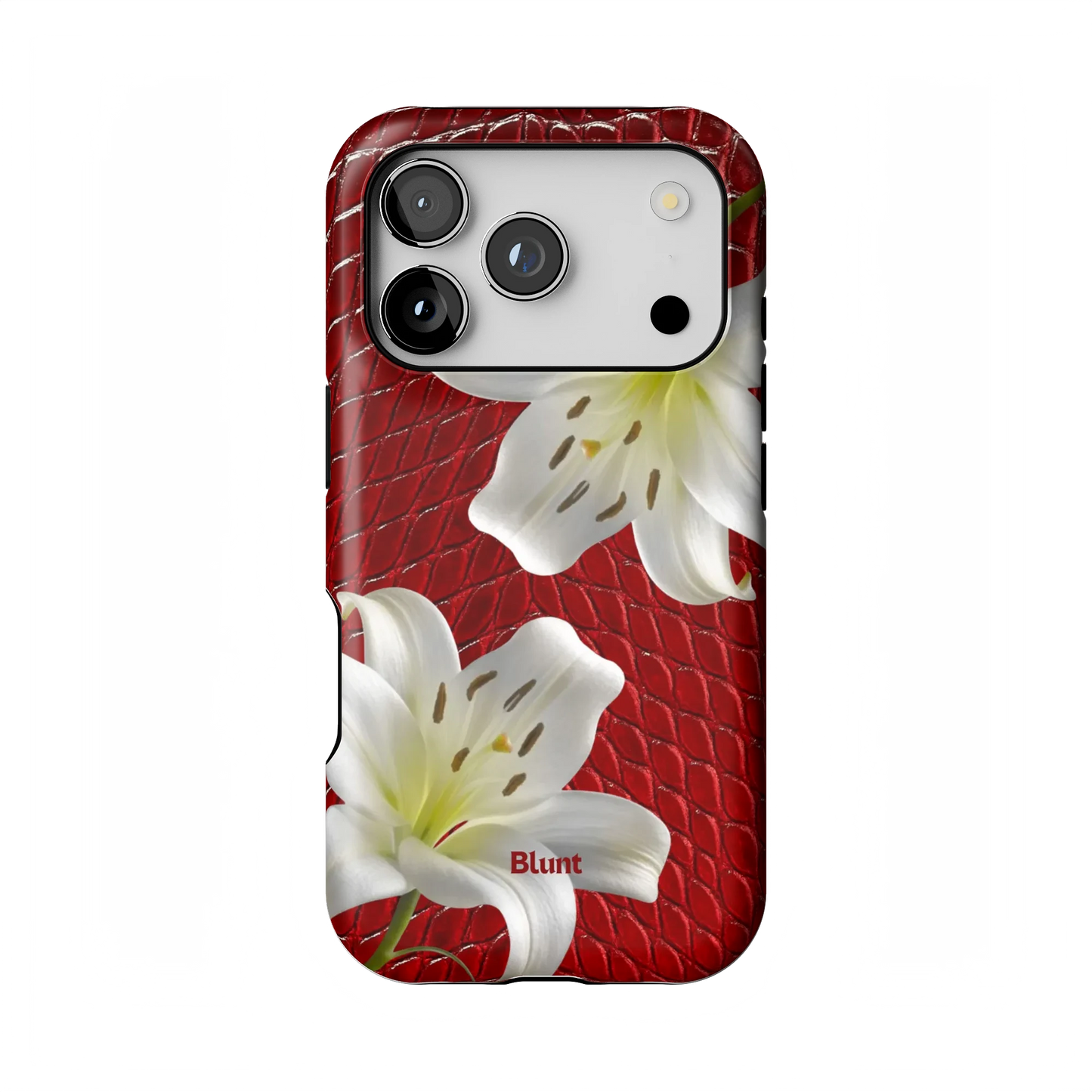 Crimson Lily iPhone Case