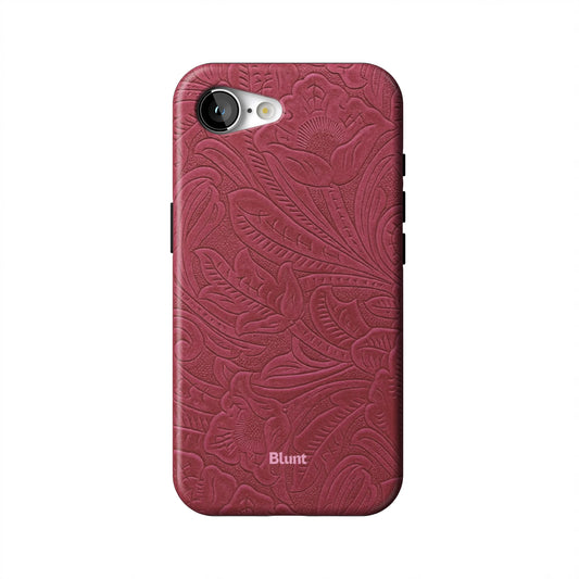 Mauve-Leather-iphone-case-iPhone 17 E-1