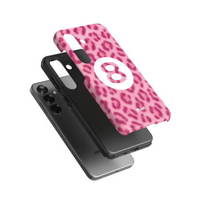 Pink Cheetah Magic 8 Samsung Case
