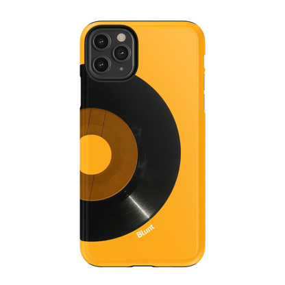 Golden Disc iPhone Case