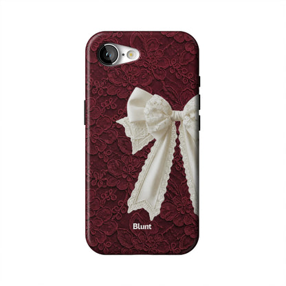Velvet-Bow-iphone-case-iPhone 17 E-1