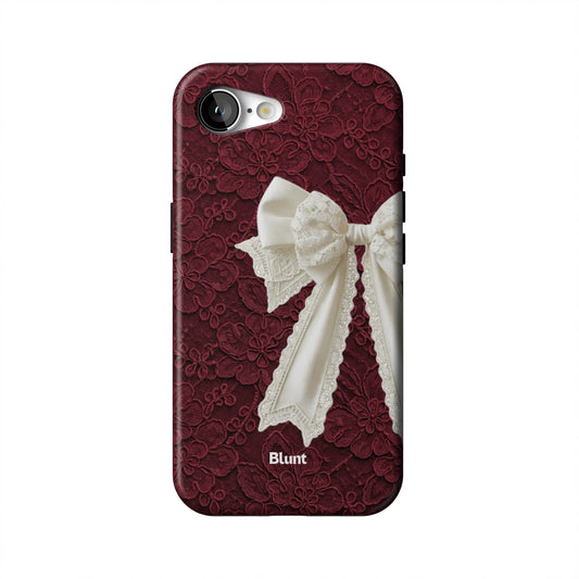 Velvet-Bow-iphone-case-iPhone 17 E-1