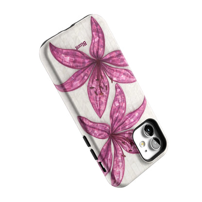Purple-Floral-Luster-iphone-case-iPhone 12-4