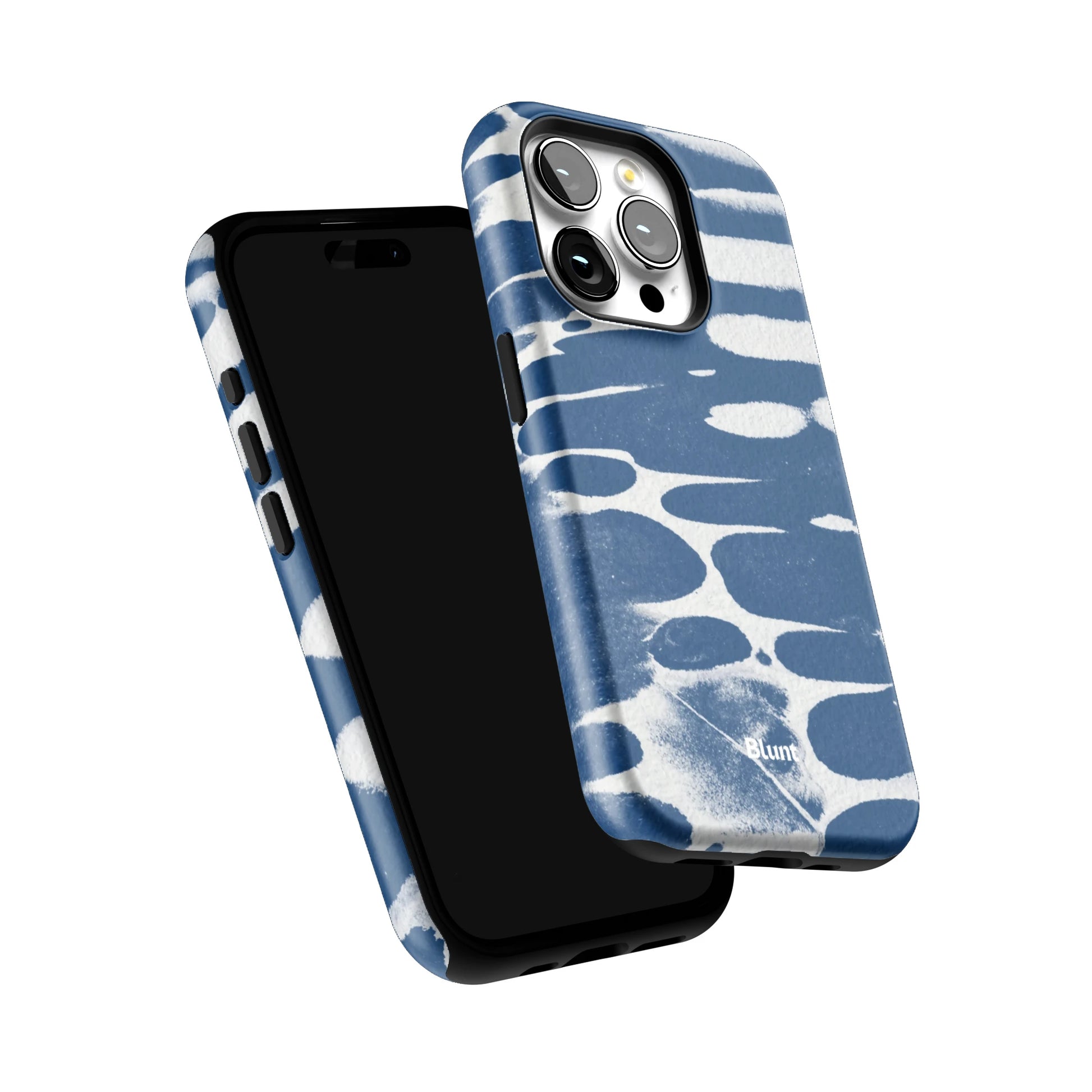Navy-Noir-Abstract-iphone-case-iPhone 15 Pro-5