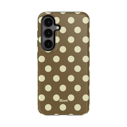 Toffee Cream Dot Samsung Case
