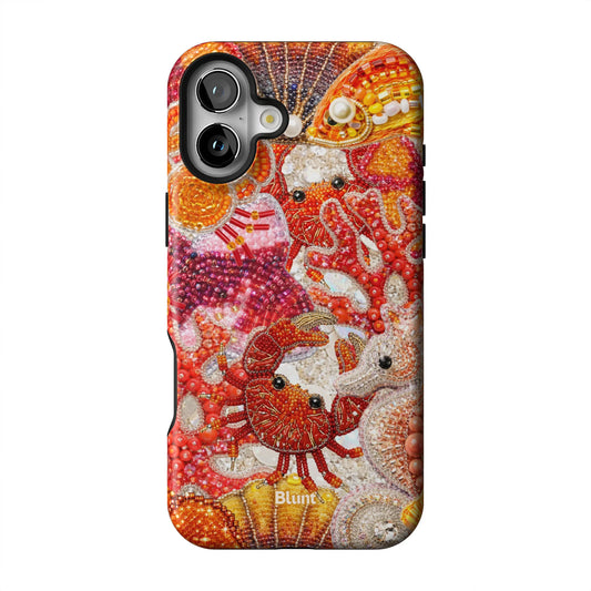 Coral-Luxe-iphone-case-iPhone 16 Plus-1
