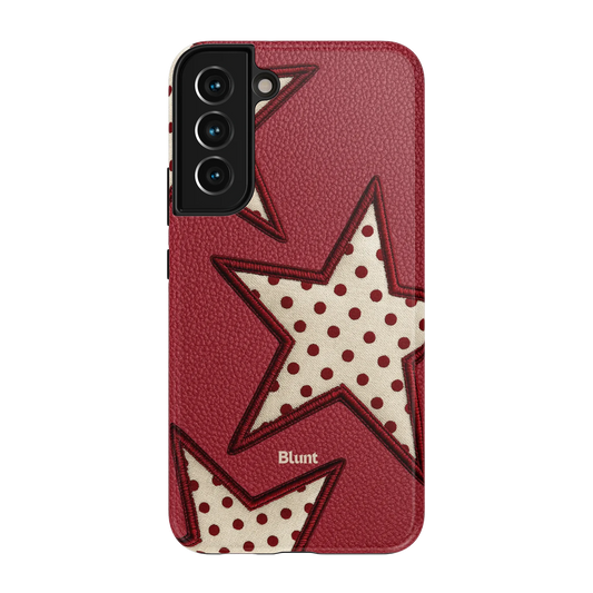 Cherry Polka Star Samsung Case