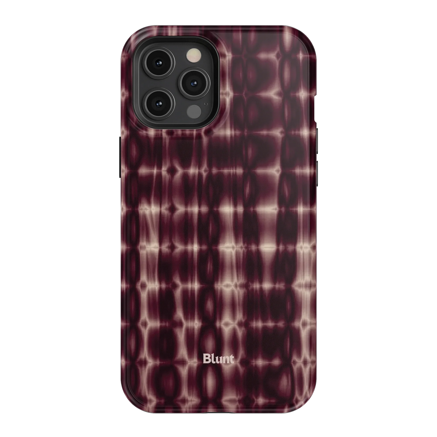 Purple Ripple iPhone Case
