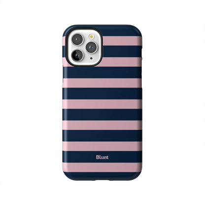 Blueberry-Blush-Stripe-iphone-case-iPhone 11 Pro-1