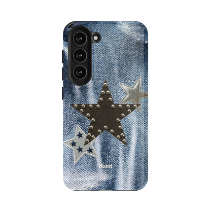 Denim Starstud Samsung Case