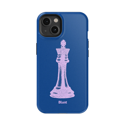 Royal Blue King iPhone Case
