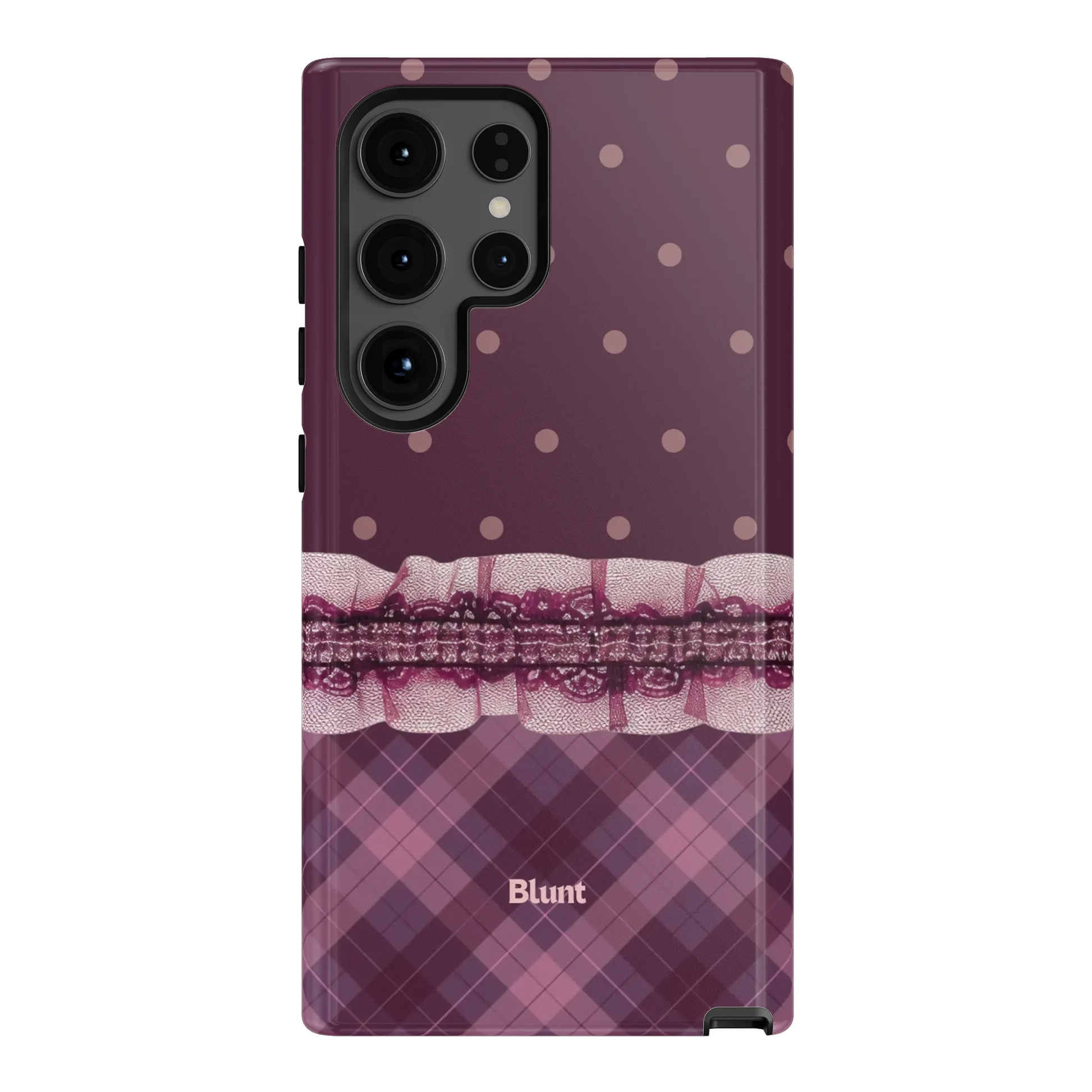 Lilac-Lattice-samsung-case-S24 Ultra-1