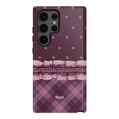 Lilac-Lattice-samsung-case-S24 Ultra-1