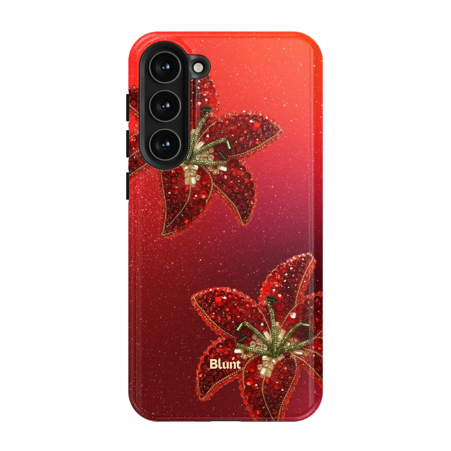 Scarlet Petals Samsung Case