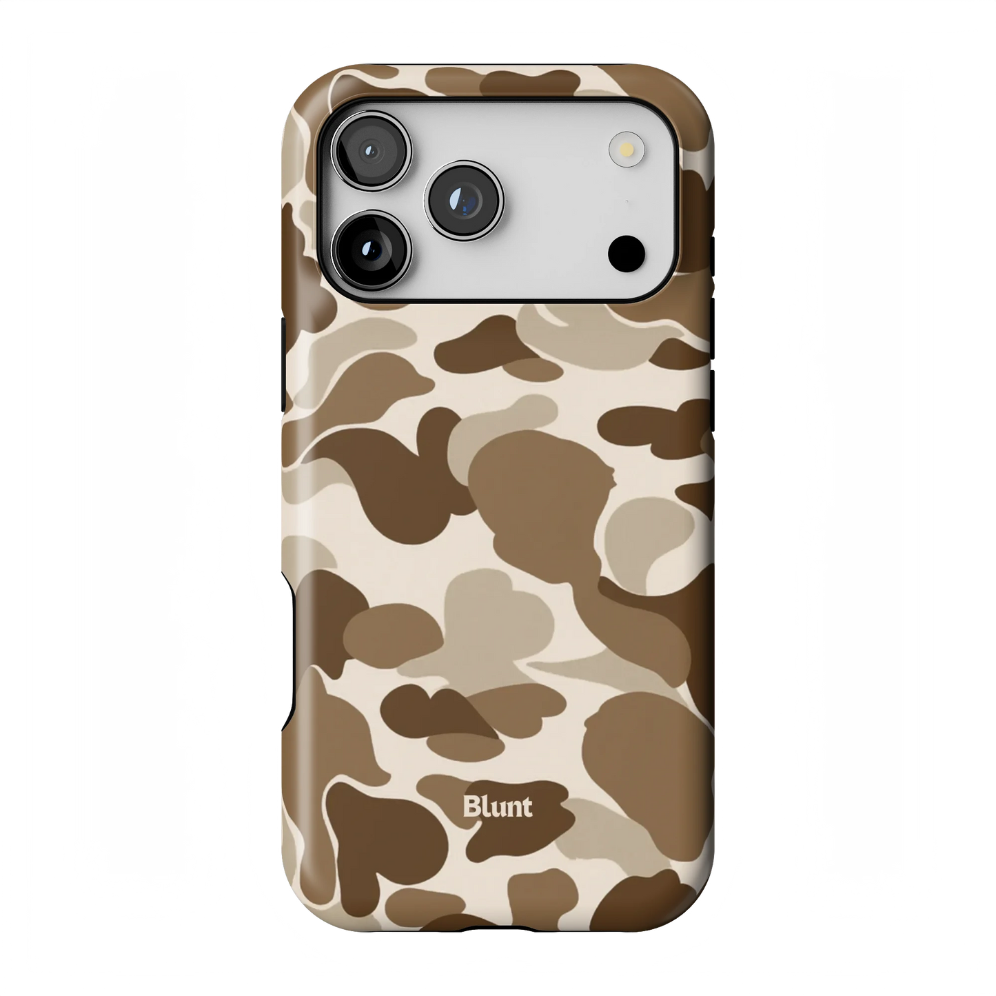 Brown Camo iPhone Case