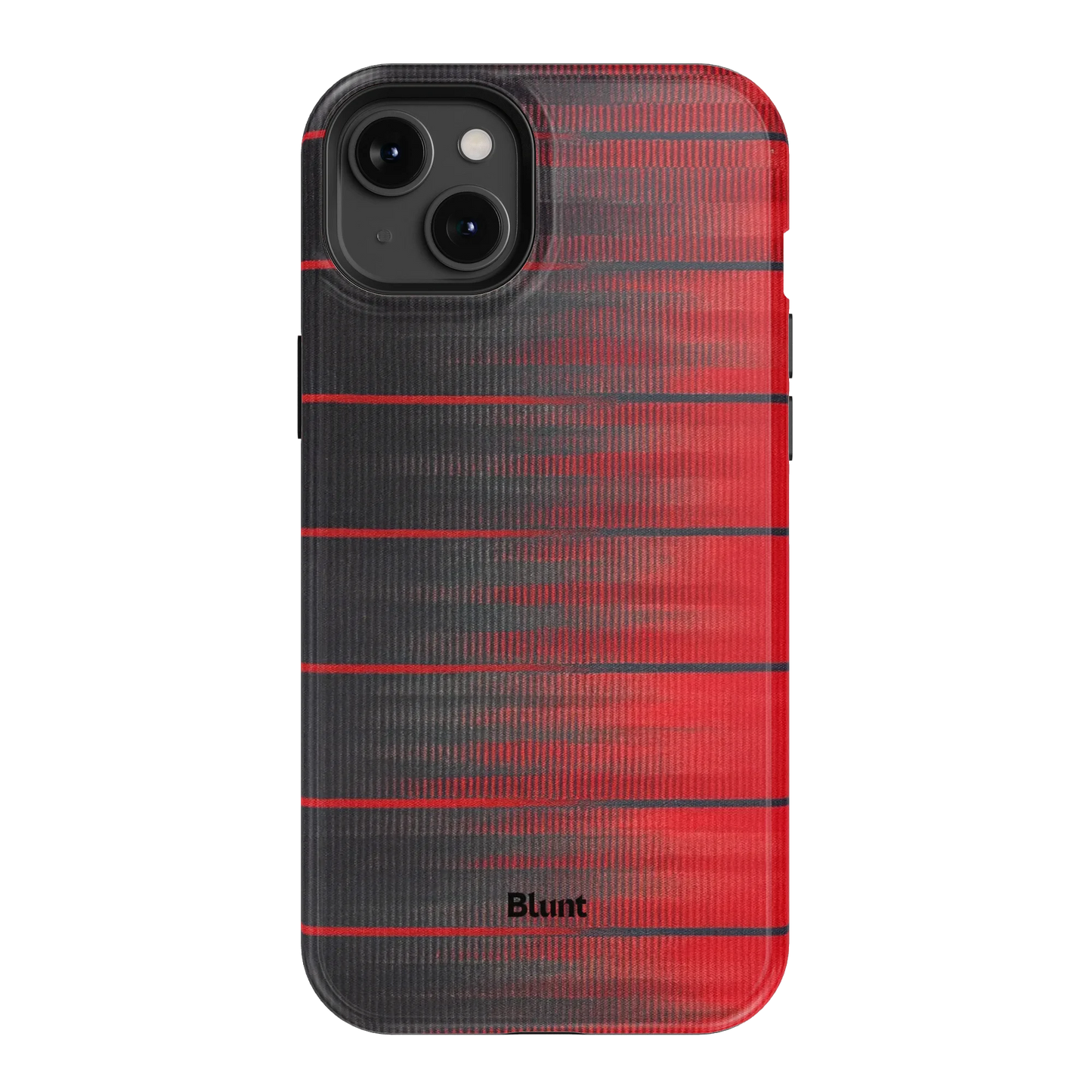 Crimson Stripe iPhone Case