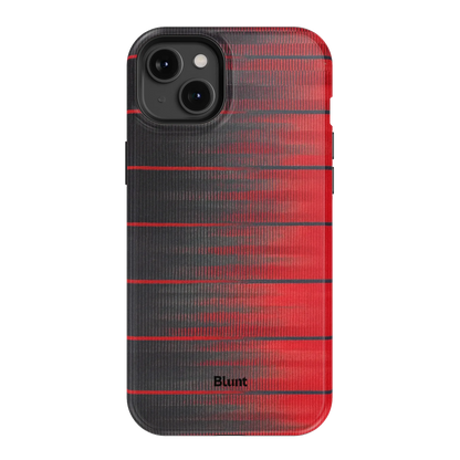 Crimson Stripe iPhone Case
