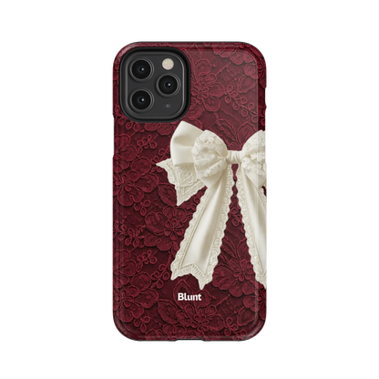 Velvet Bow iPhone Case