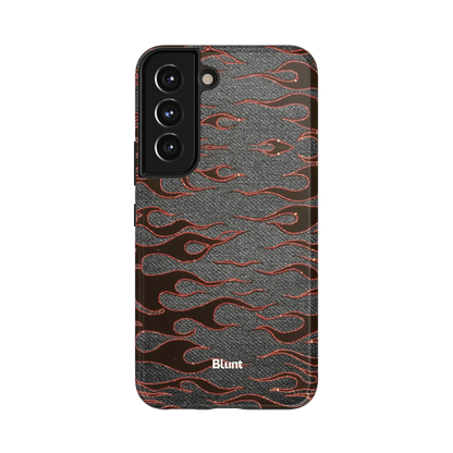 Steel Flame Samsung Case