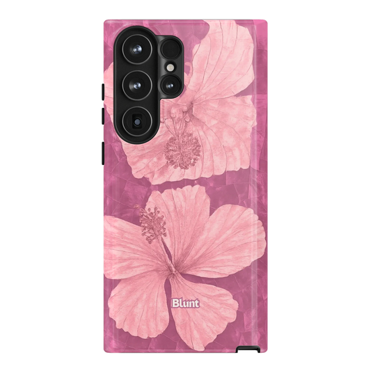 Pink Coconut Bloom Samsung Case