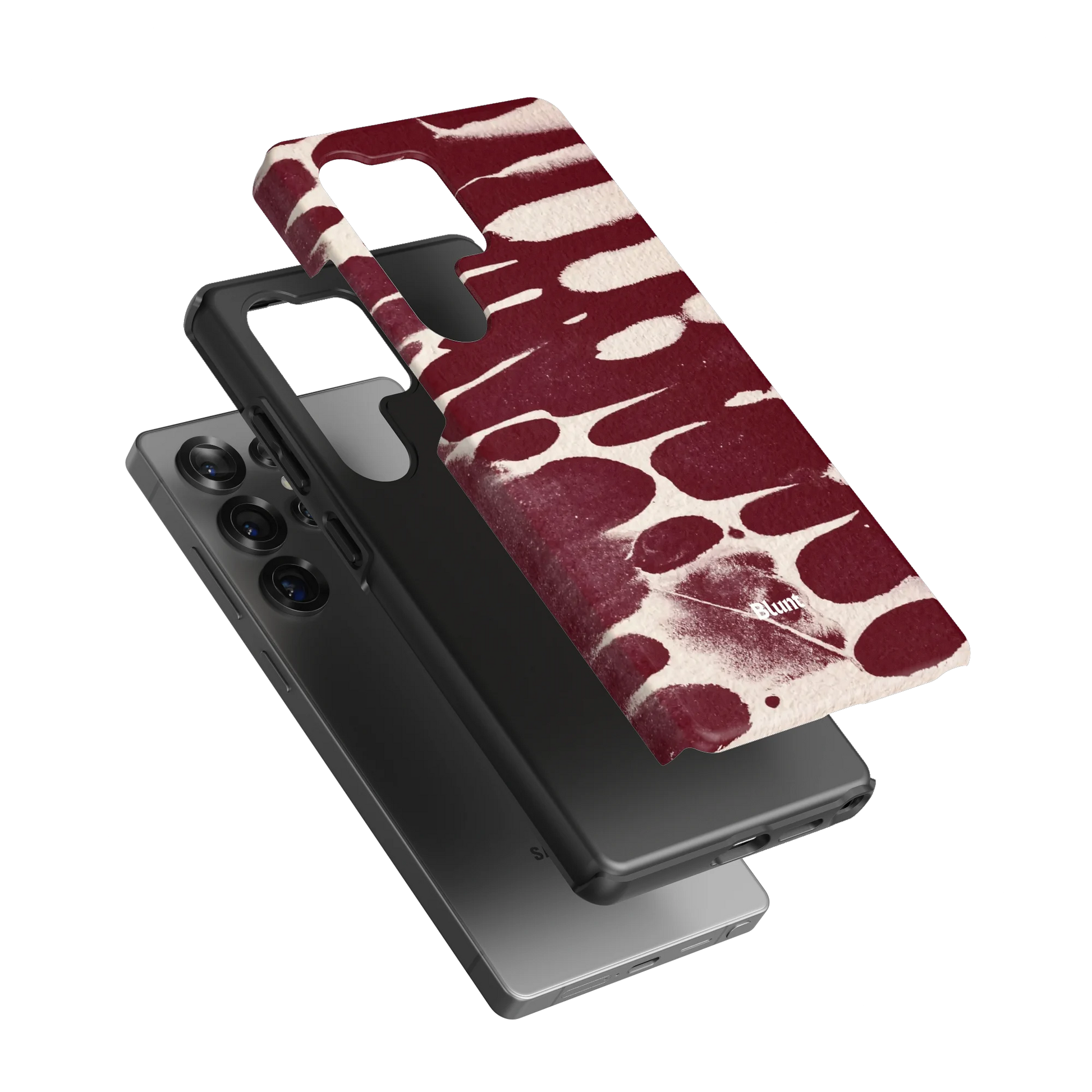 Crimson-Noir-Abstract-samsung-case-Galaxy S25 Ultra-3