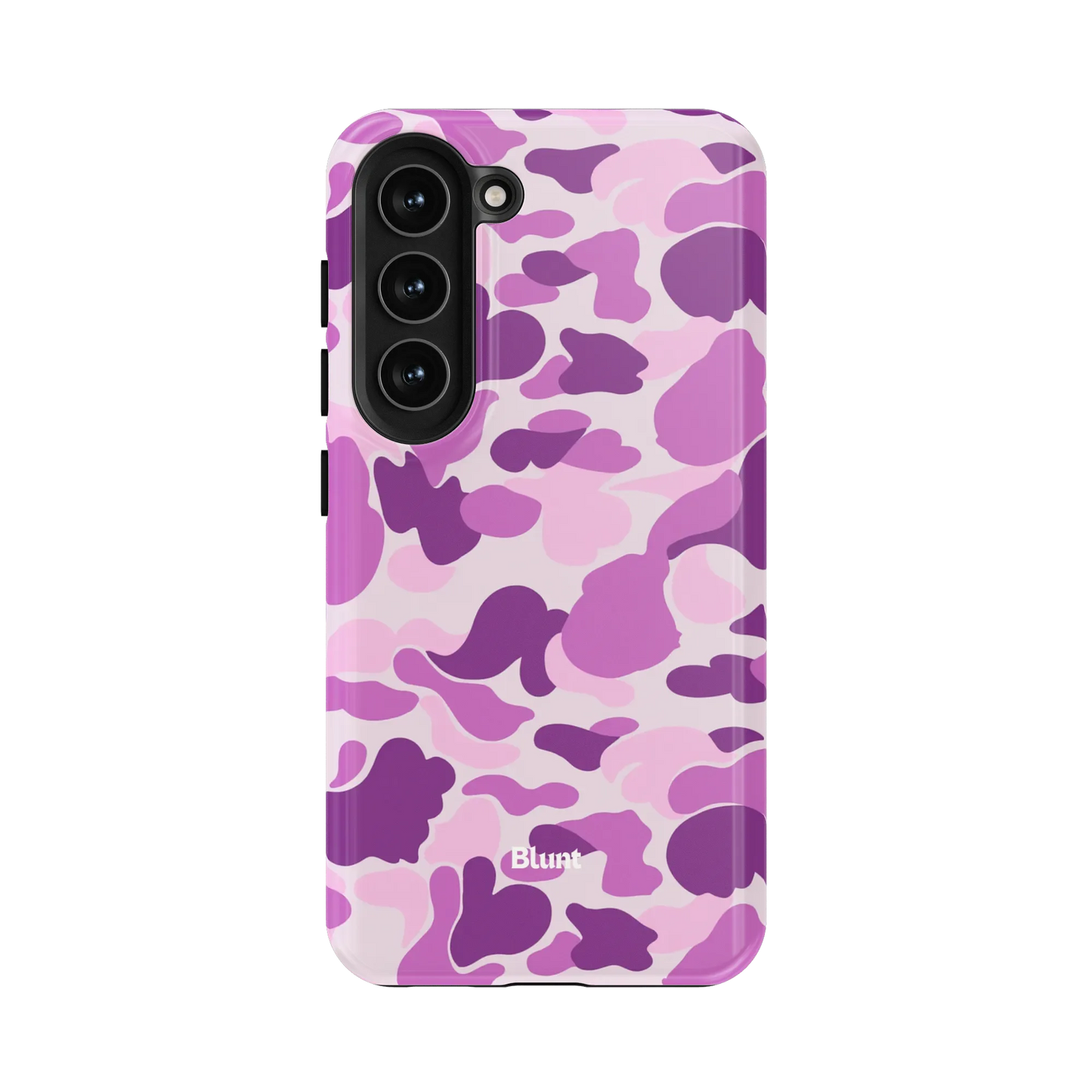 Purple Camo Samsung Case