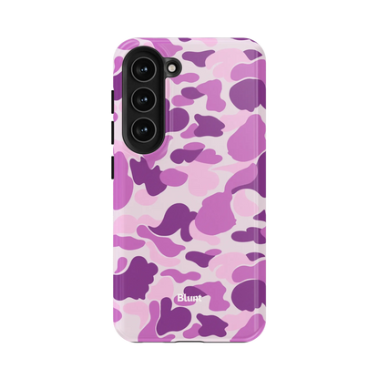 Purple Camo Samsung Case